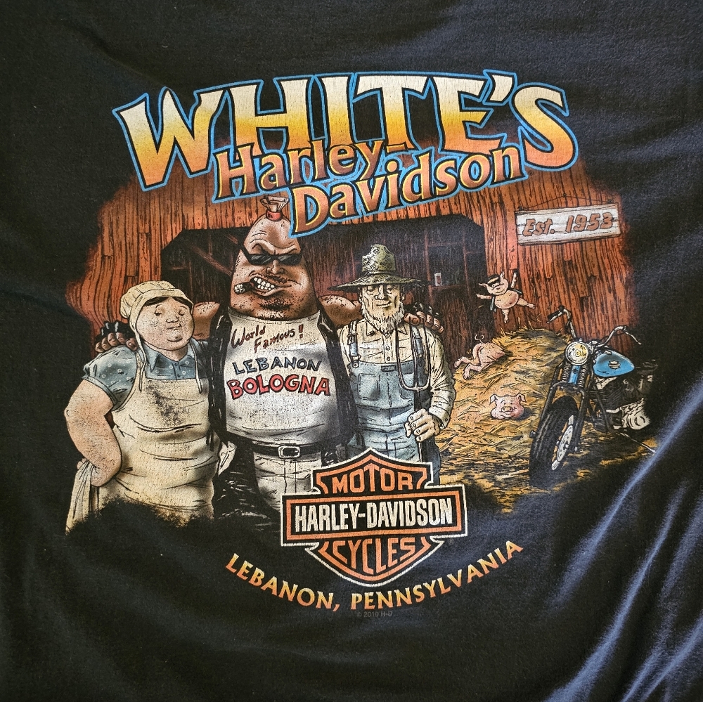Harley-Davidson Black 2XL T-Shirt for Men! Lebanon, PA.
